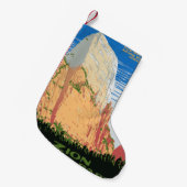 ジオン国立公園 スモールクリスマスストッキング (正面 (吊り時))