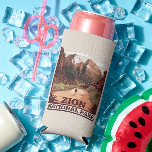 ジオン国立公園 スリム缶クーラー (インサイチュ 夏)