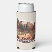 ジオン国立公園 スリム缶クーラー (Seltzer正面)