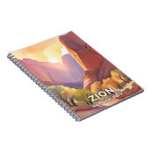 ジオン国立公園 | トラベルウォーターの色 ノートブック (右側)