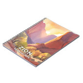 ジオン国立公園 | トラベルウォーターの色 ノートブック (左側)