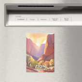 ジオン国立公園 | トラベルウォーターの色 マグネット (インサイチュ (食洗機))