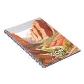 ジオン国立公園 | トラベルウォーター色の谷 ノートブック (右側)