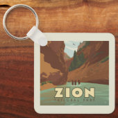 ジオン国立公園 |ナローズ キーホルダー (正面)