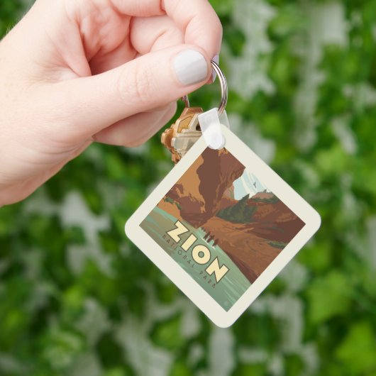 ジオン国立公園 |ナローズ キーホルダー (手)