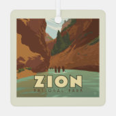 ジオン国立公園 |ナローズ メタルオーナメント (裏面)