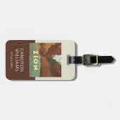 ジオン国立公園 |ナローズ ラゲッジタグ (正面横)