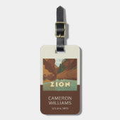 ジオン国立公園 |ナローズ ラゲッジタグ (正面縦)