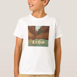 ジオン国立公園 ナローズ Tシャツ