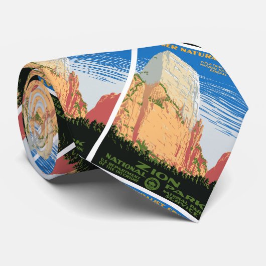 ジオン国立公園 ネクタイ (ロール)