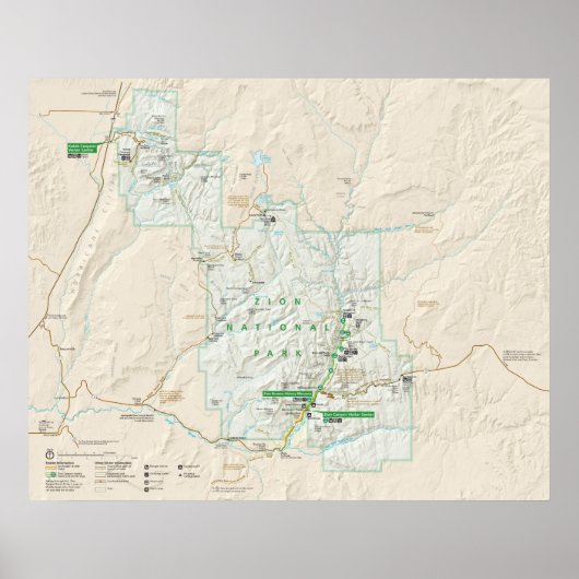 ジオン国立公園 ポスター (正面)