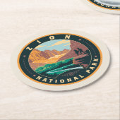 ジオン国立公園 ラウンドペーパーコースター (アングル)