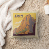 ジオン国立公園 |ラム クッション (ブランケット)