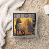 ジオン国立公園 |ラム クッション (ブランケット)