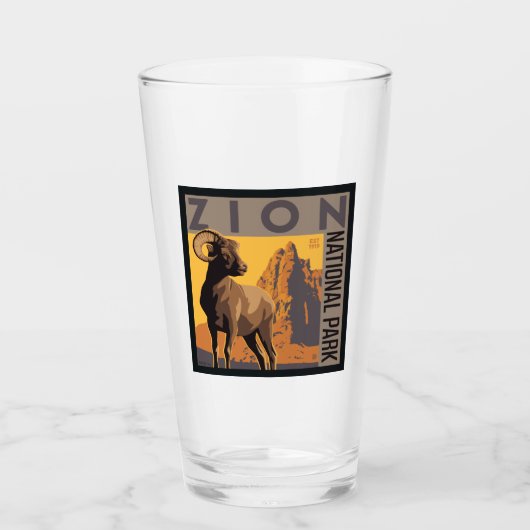 ジオン国立公園 |ラム タンブラーグラス (正面)