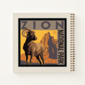 ジオン国立公園 |ラム ノートブック (裏面)