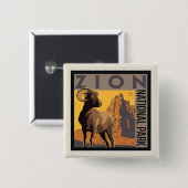 ジオン国立公園 |ラム 缶バッジ (正面&裏面)