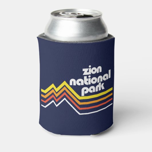 ジオン国立公園 缶クーラー (缶裏面)