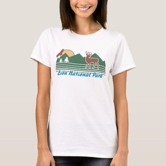 ジオン国立公園 Tシャツ (正面)