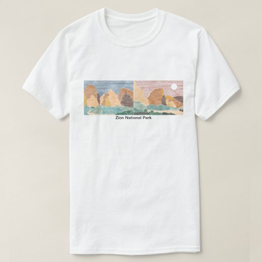 ジオン国立公園Tシャツ Tシャツ (デザイン正面)