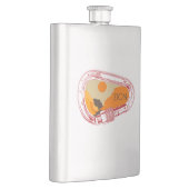 ジオン登山カラビナー フラスク (右)