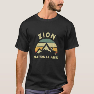 ジオン・ナショナル・パーク ハイキング プレミアム Tシャツ