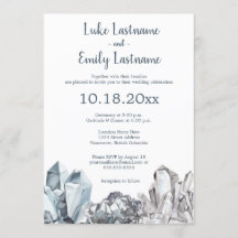 ジオード＆ジェムストーンのウェディング