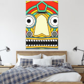 ジオ壮大な部族 キャンバスプリント (インサイチュ (寝室))