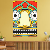 ジオ壮大な部族 キャンバスプリント (インサイチュ (リビング))