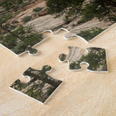 ジオ擦り切れたン国立公園の岩壁 ジグソーパズル (側面)