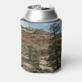 ジオ擦り切れたン国立公園の岩壁 缶クーラー (缶裏面)