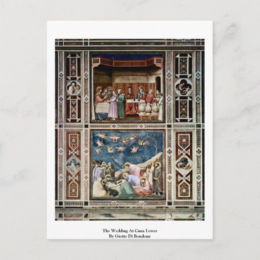 ジオ結婚ット・ディ・ボンドンによるThe At Cana Lower ポストカード (正面)
