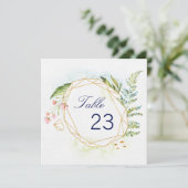 ジオ エンビー テーブル ナンバー 招待状 (スタンド正面)