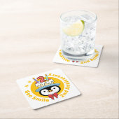 ジオ・スマイル紙コースター スクエアペーパーコースター (インサイチュ)