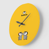 ジオ・スマイル ラージ壁時計 (傾斜)