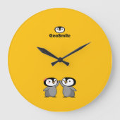 ジオ・スマイル ラージ壁時計 (正面)