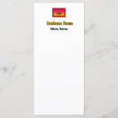 ジオ・バンブーメイズティーポットレッドカテラーズ メニュー (正面)