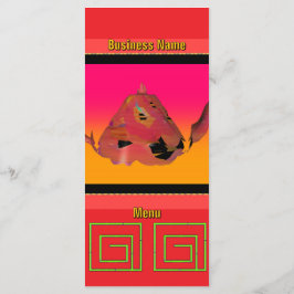 ジオ バンブー メイズ ティーポット レッド ケータリングメニュー メニュー