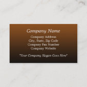 ジキルクラシックユニークプロフェッショナル 名刺 (裏面)