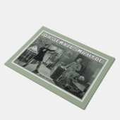 ジキル博士とハイド氏の変容ポスター ドアマット (アングル)