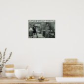 ジキル博士とハイド・トランスフォーメーション博士は珍しい ポスター (キッチン)