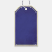 ジキル博士ブルーヴィンテージポションラベル ギフトタグ (裏面)