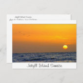 ジキル島サンライズ ポストカード (正面/裏面)