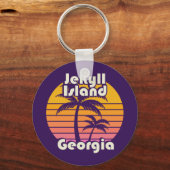 ジキル島ビーチグルジア キーホルダー (裏面)
