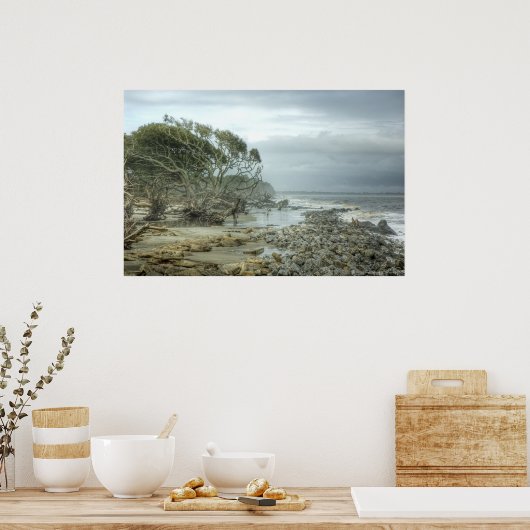 ジキル島ビーチ ポスター (キッチン)