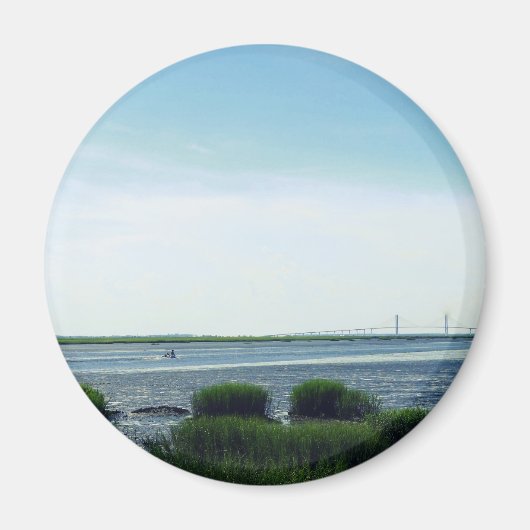 ジキル島波止場 マグネット (正面)