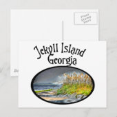 ジキル島 ポストカード (正面/裏面)