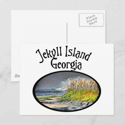 ジキル島 ポストカード (正面/裏面)