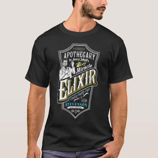 ジキル・アポタカリー博士ハイド氏 – ジキルとハイド・シュ Tシャツ (正面)