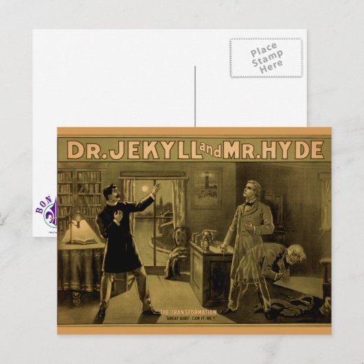 ジキル&ハイド – ポストカード (正面/裏面)